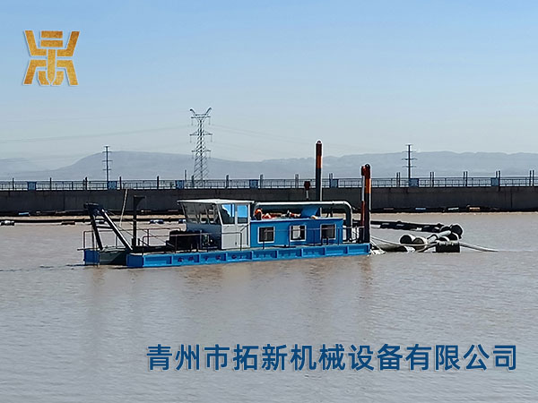 內(nèi)蒙阿拉善盟盛世水務10寸絞吸式挖泥抽沙船